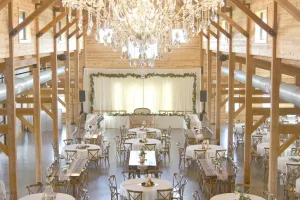 Beautiful wedding venue room